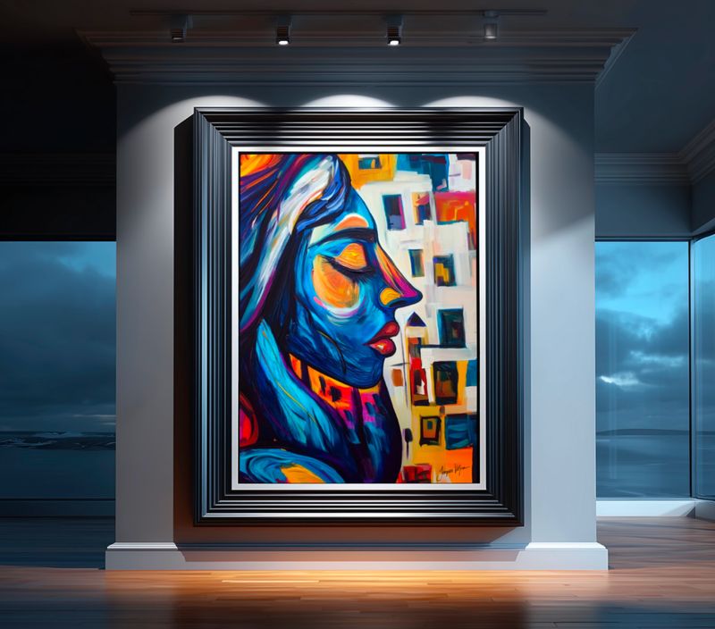 Mystique of the Nile Art Canvas Print