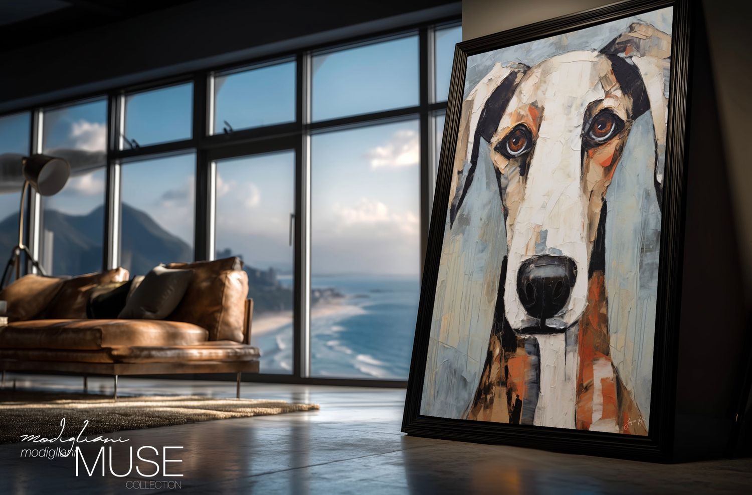 Whipp, Grace Without the Need for an Audience | Dog Art Print
