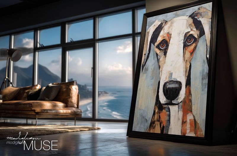 Whipp, Grace Without the Need for an Audience | Dog Art Print