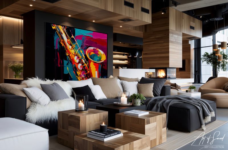 Last Set | Original Saxophone Canvas Art Print Last Set | Original Saxophone Canvas Art Print