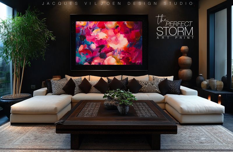 Full Force | The Perfect Storm Original Art Canvas Print