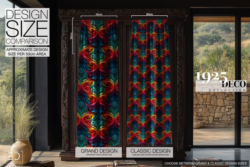 The Ziegfeld Fabric: Multicolour Baroque | 1925 Deco Collection