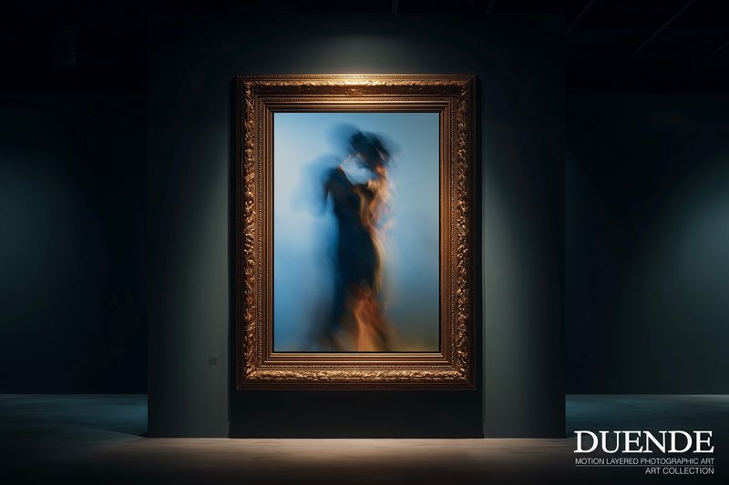 Duende, Unrehearsed. Original Motion Layered Photographic Art Canvas Print Duende, Unrehearsed. Original Motion Layered Photographic Art Canvas Print