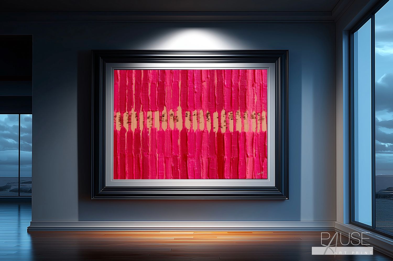 Pause. A Daily Practice. Original Art Canvas Print