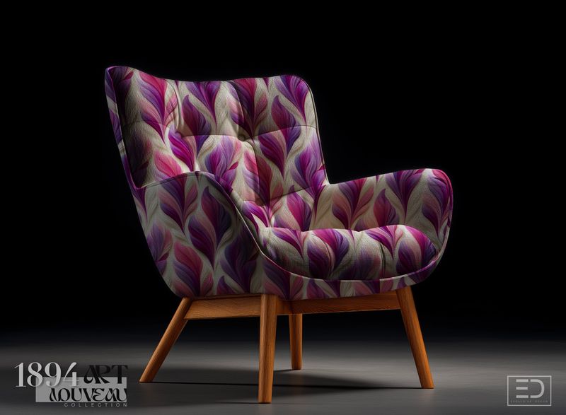 The Pale Plume Fabric | Lavender, Cream &amp; Dusty Lilac | The Powder Breath of Dusk Collection