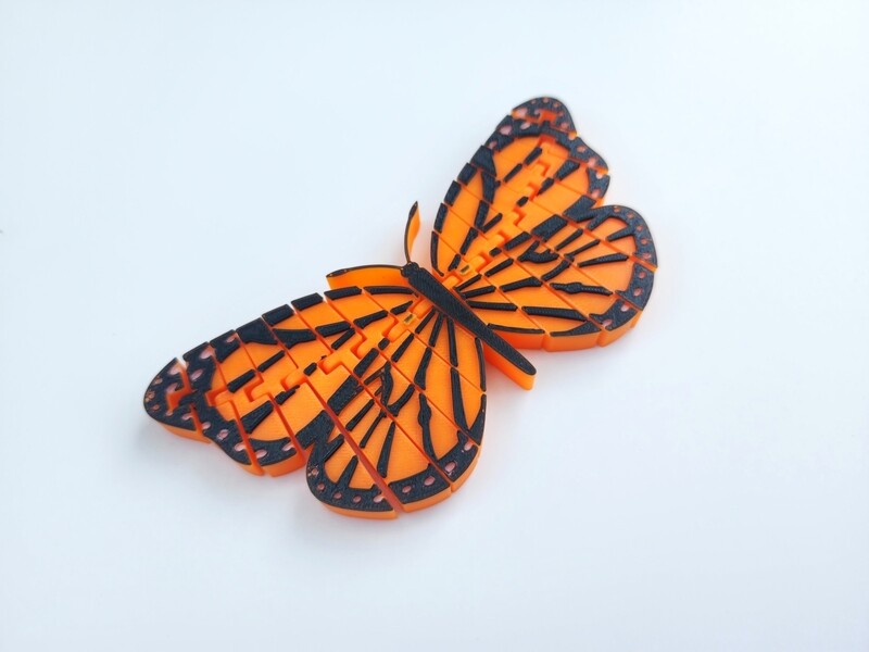 Articulated Monarch Butterfly