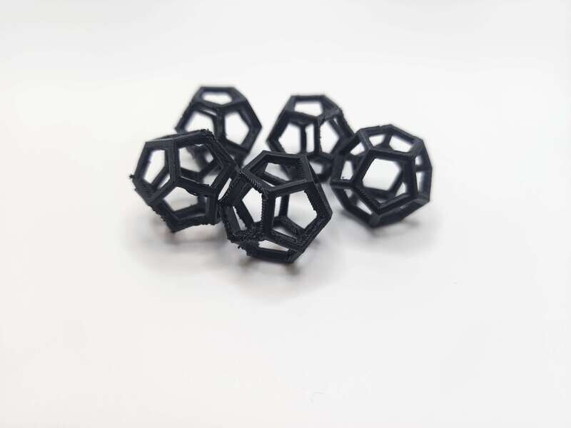 Dodecahedron Shrimp Hide (5 pcs)