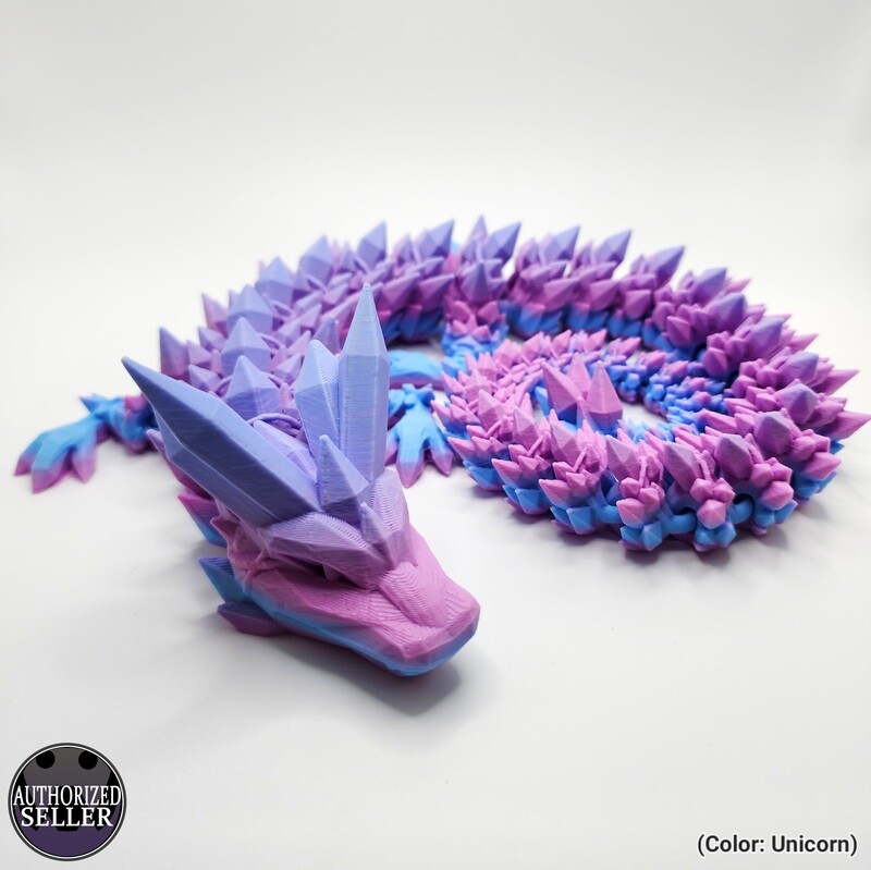 Articulated Crystal Dragon