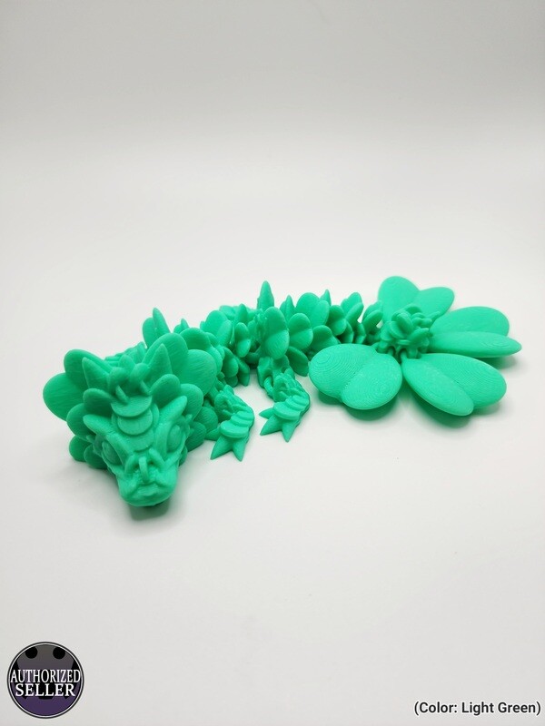 Articulated Clover Dragon Baby
