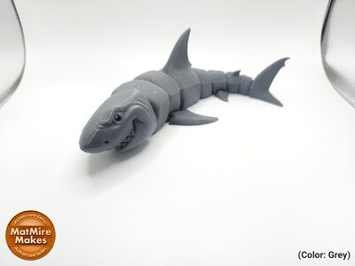 Articulated Great White Shark