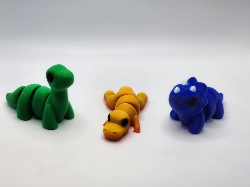 Articulated Baby Dinos