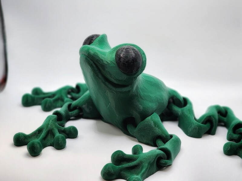 GIANT Articulated Frog