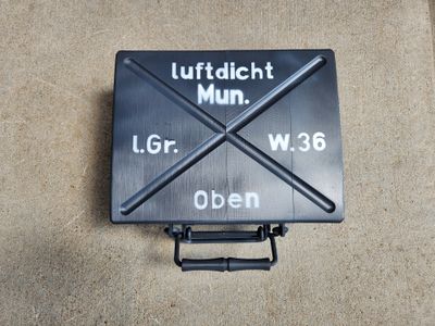 5cm Wgr. 36 Shell Transport Case