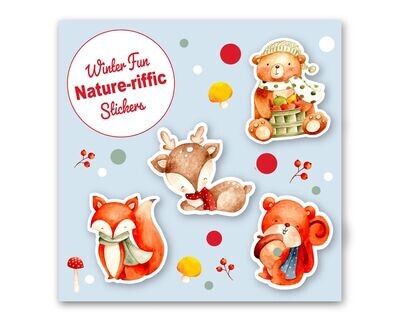 Nature-riffic Stickers