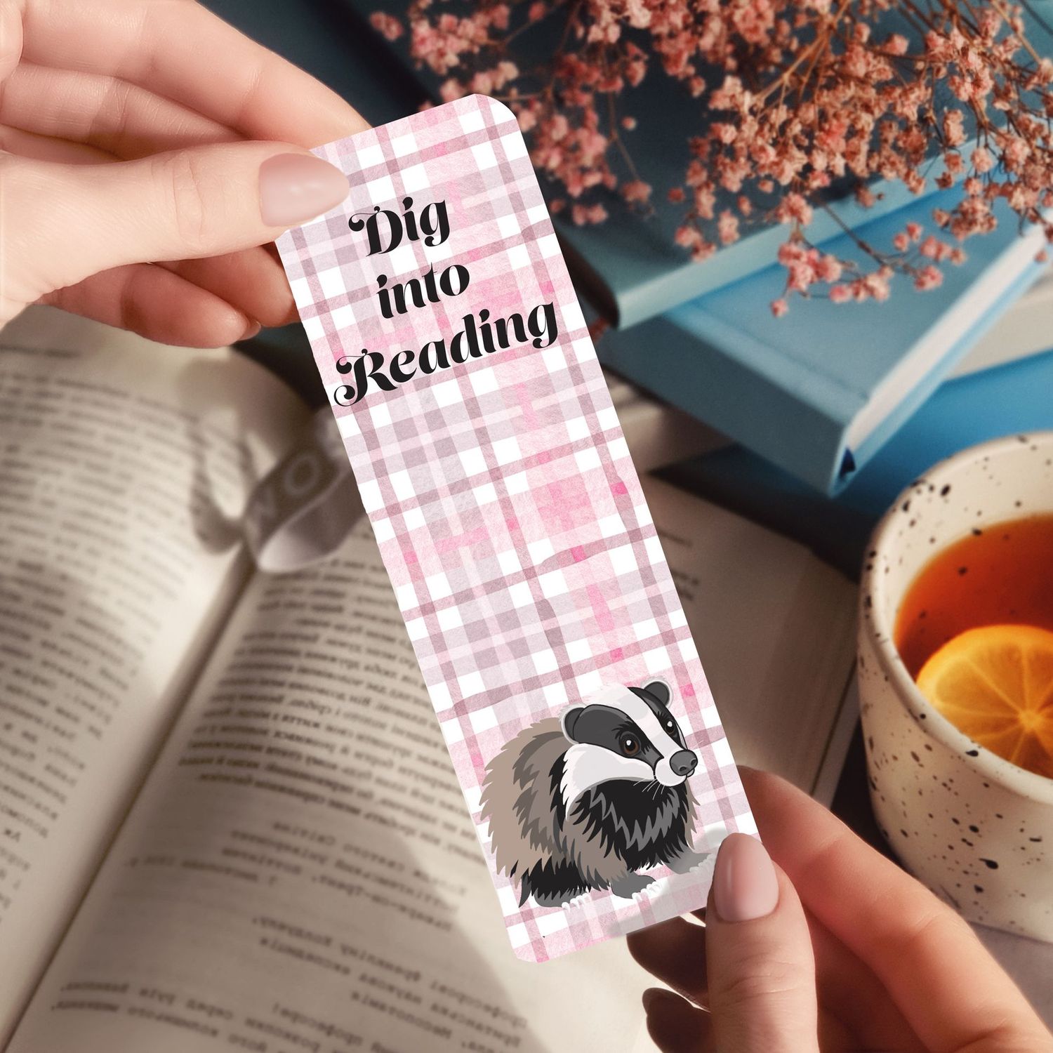 Badger Bookmark