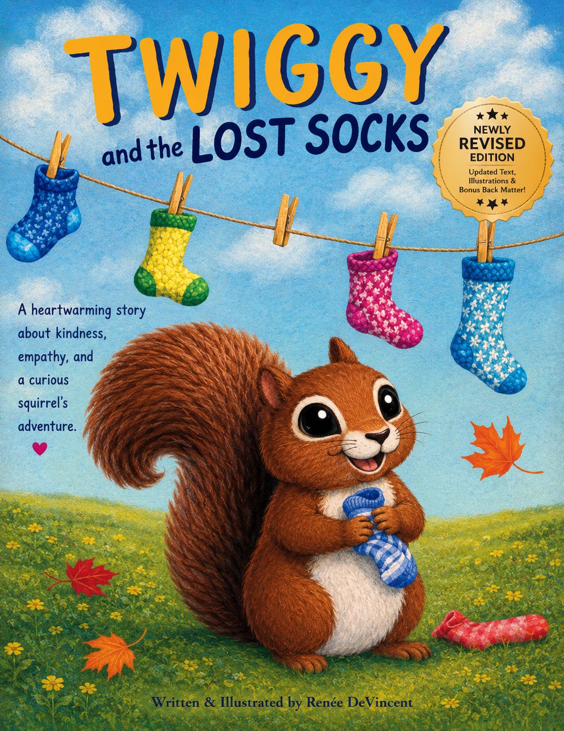 Children's book, Twiggy and the Lost Socks. New Edition