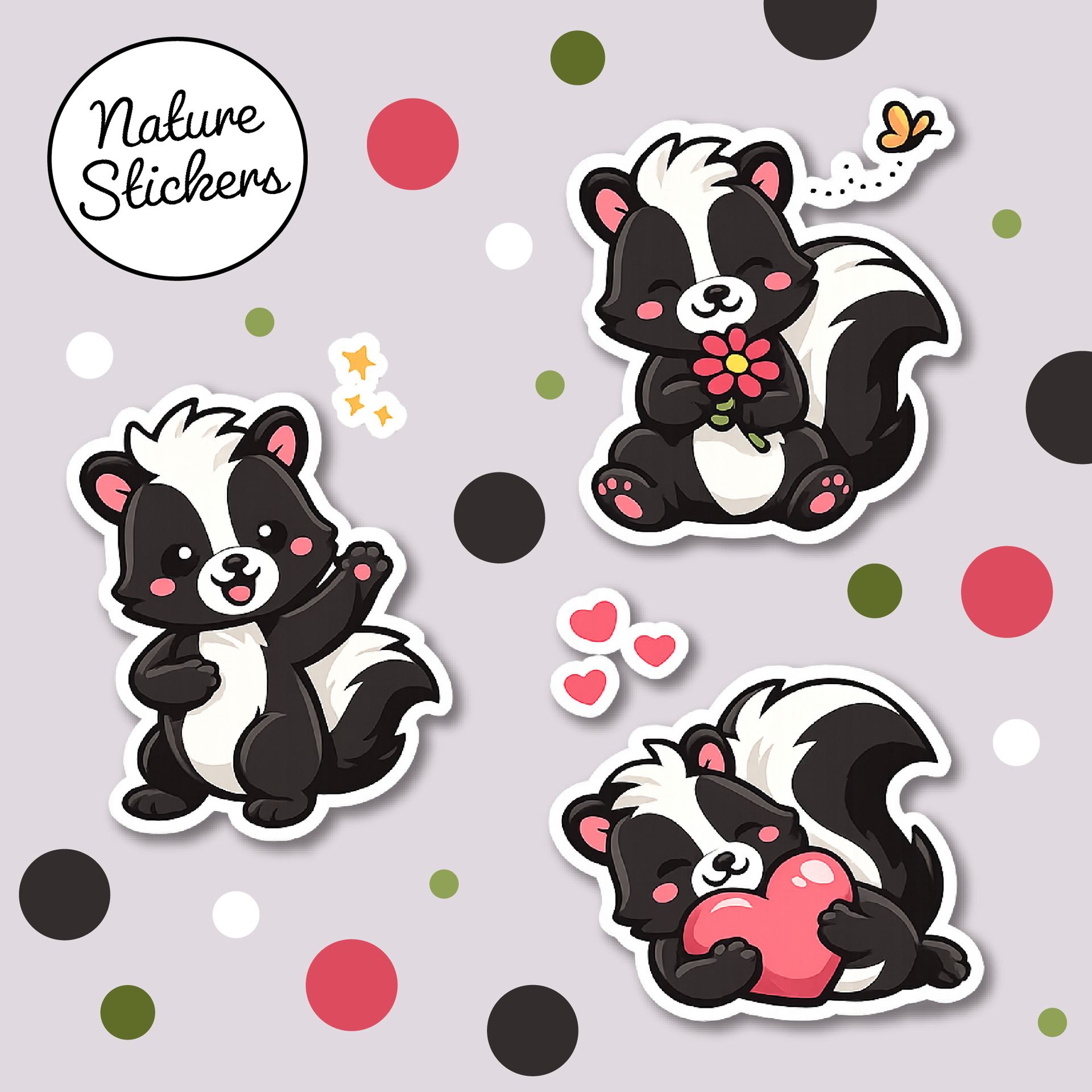 Backyard Nature Sticker Sets