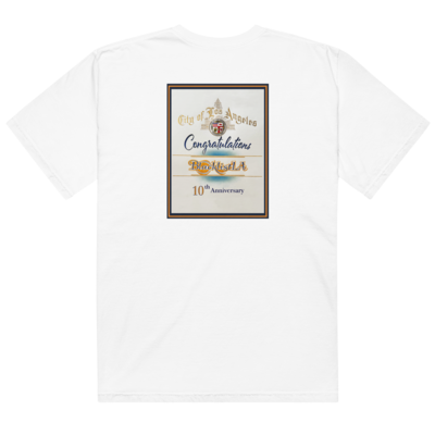 10 Year Anniversary "Certificate" T-Shirt