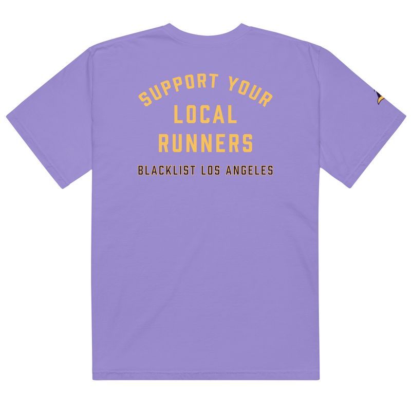 "Support Your Local Runners" Heavyweight T-Shirt (Showtime)