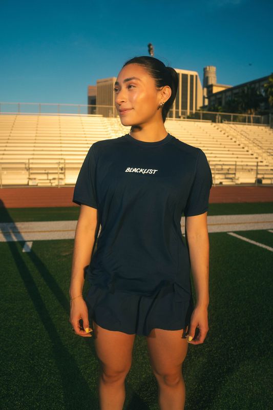 Fast and Free Short-Sleeve Shirt - Club Blue - lululemon // BlacklistLA