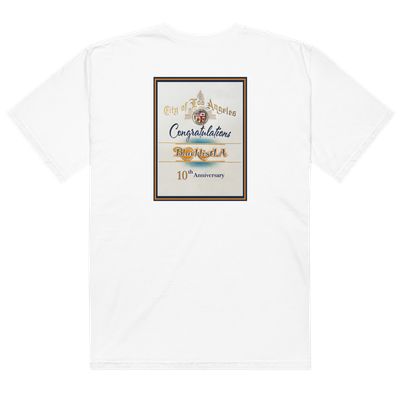 10 Year Anniversary "Certificate" T-Shirt