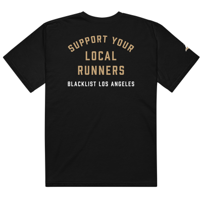 "Support Your Local Runners" Heavyweight T-Shirt (FC)