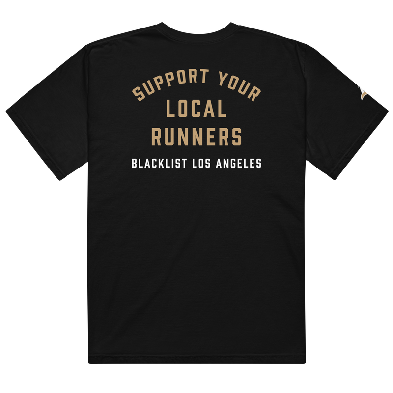 "Support Your Local Runners" Heavyweight T-Shirt (FC)