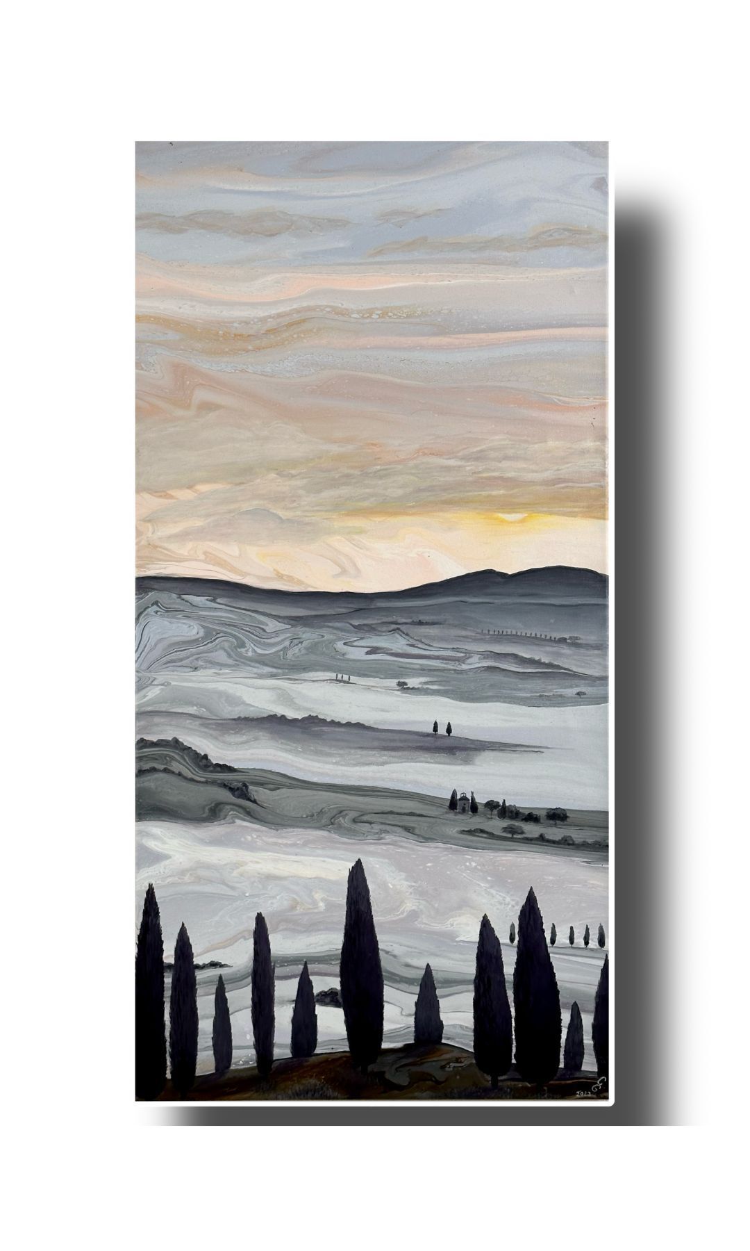 Aurora -  Sonnenaufgang in der Toscana