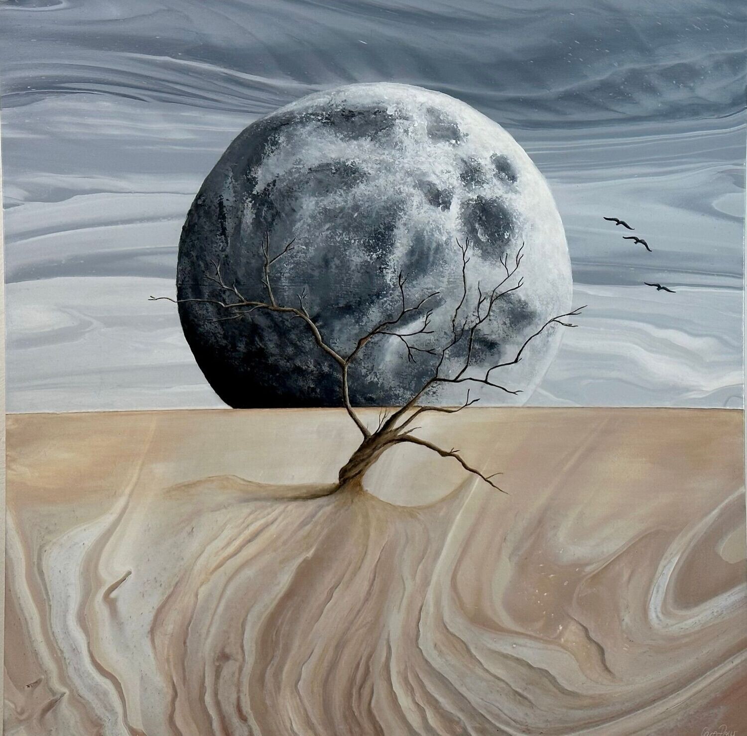 Talking to the moon