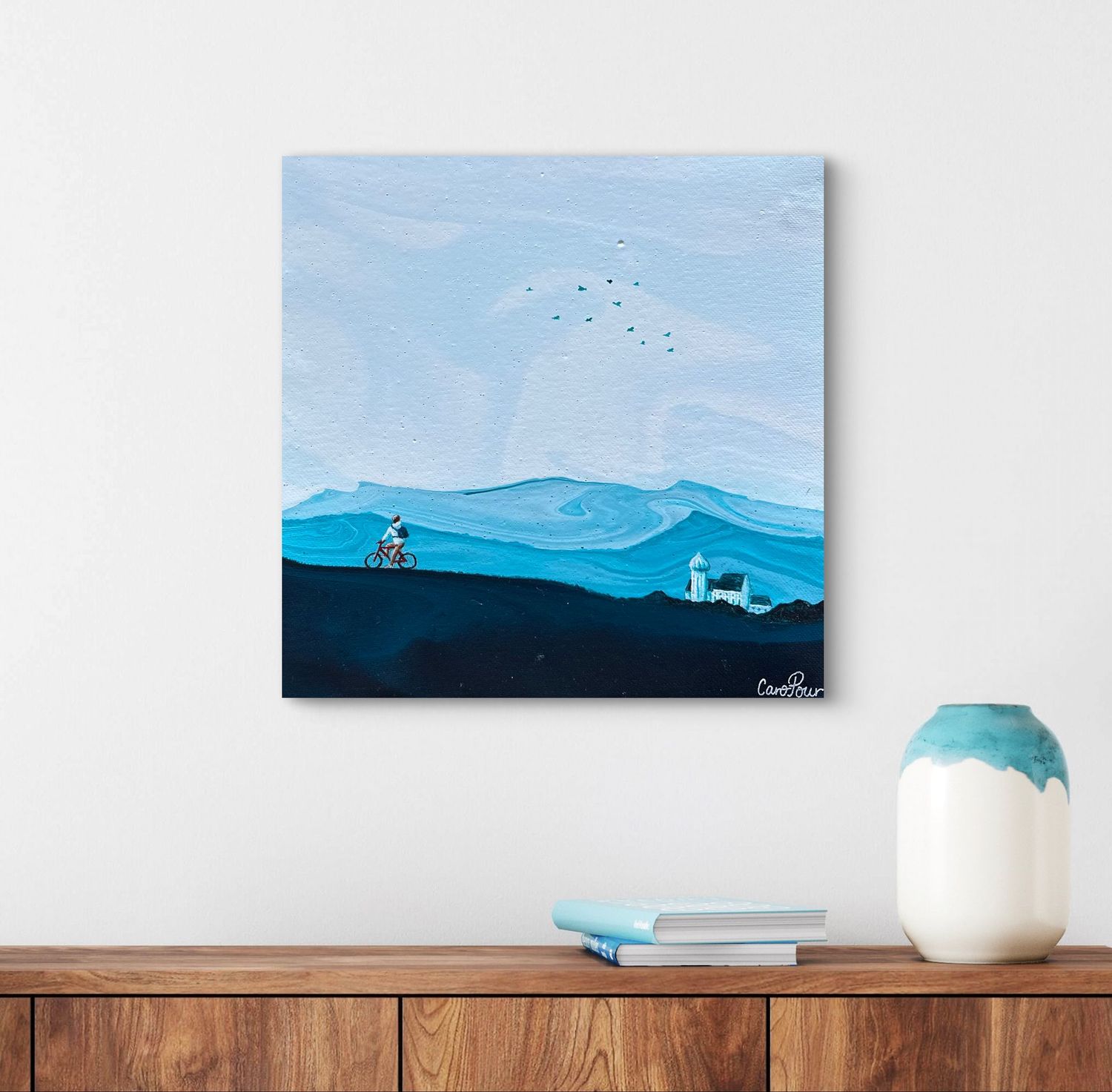 Whispers of blue