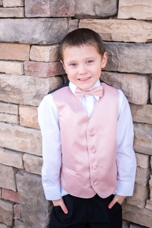 Kids Satin Vest