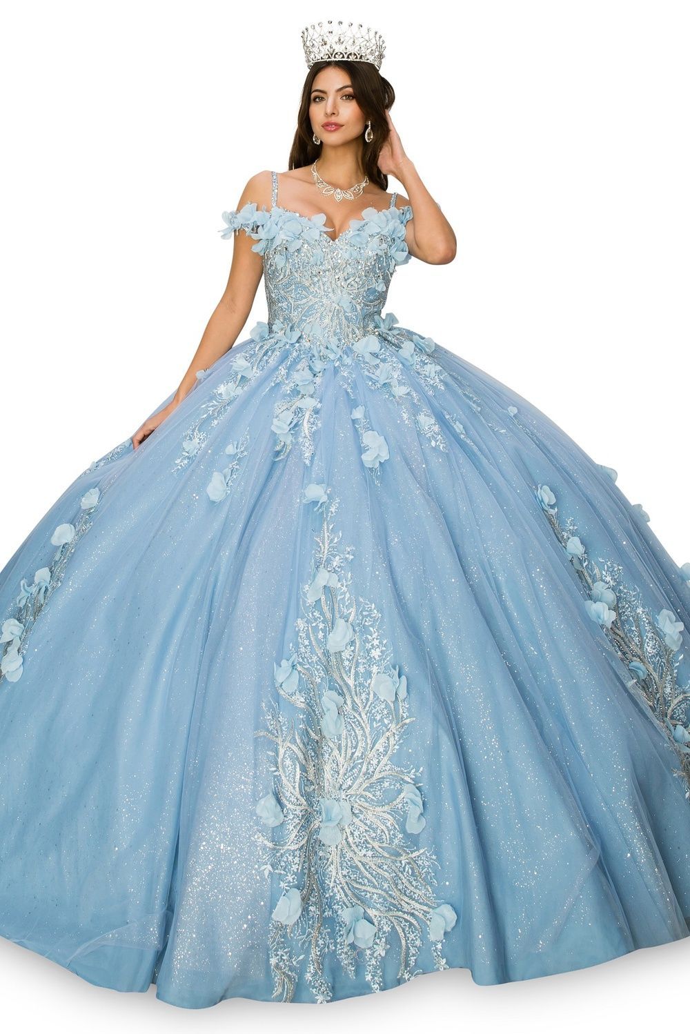 Cinderella Couture 8061J, Color: Blue