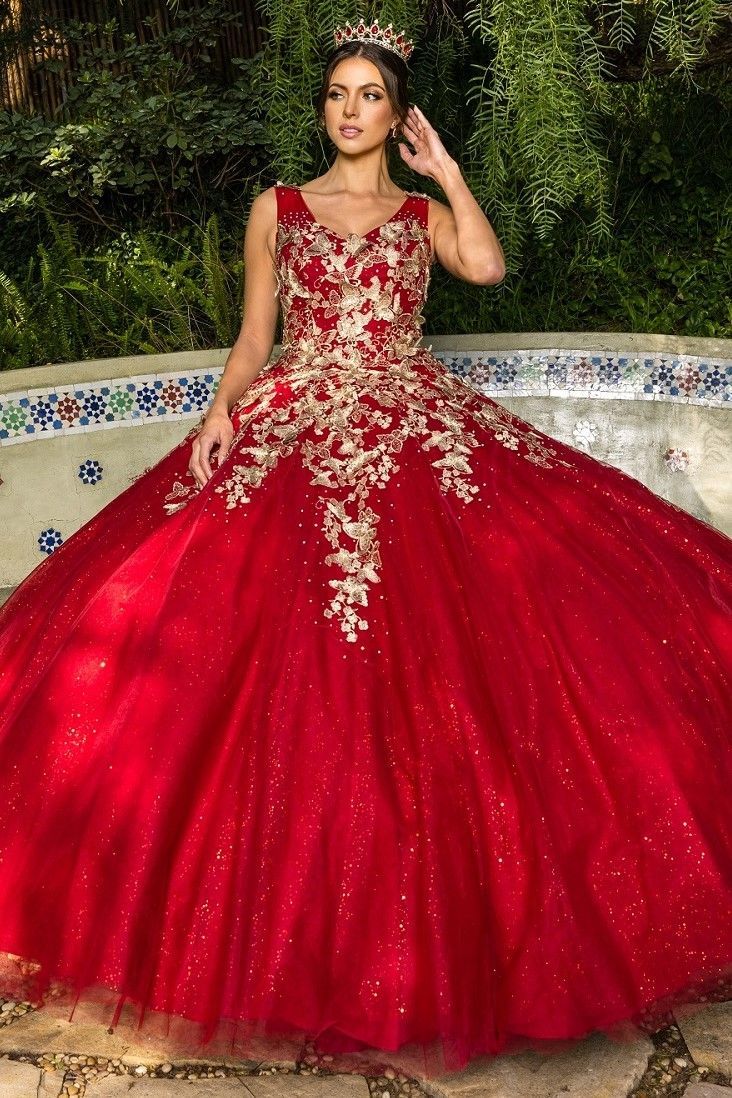 Cinderella Couture 8046J, Color: Burgundy