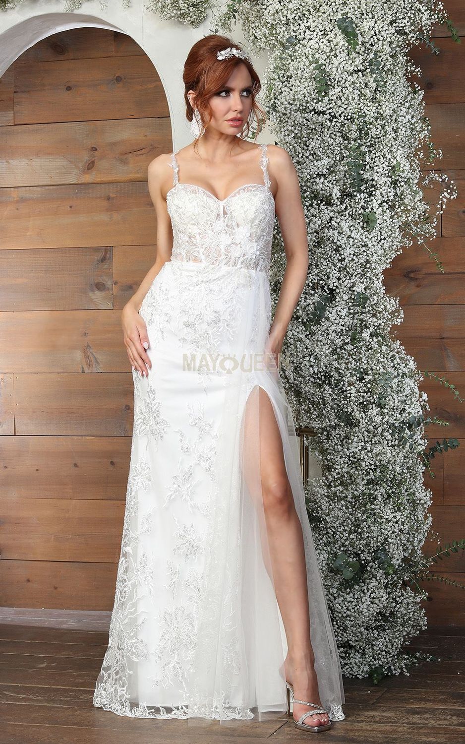 May Queen 8018, Color: Ivory