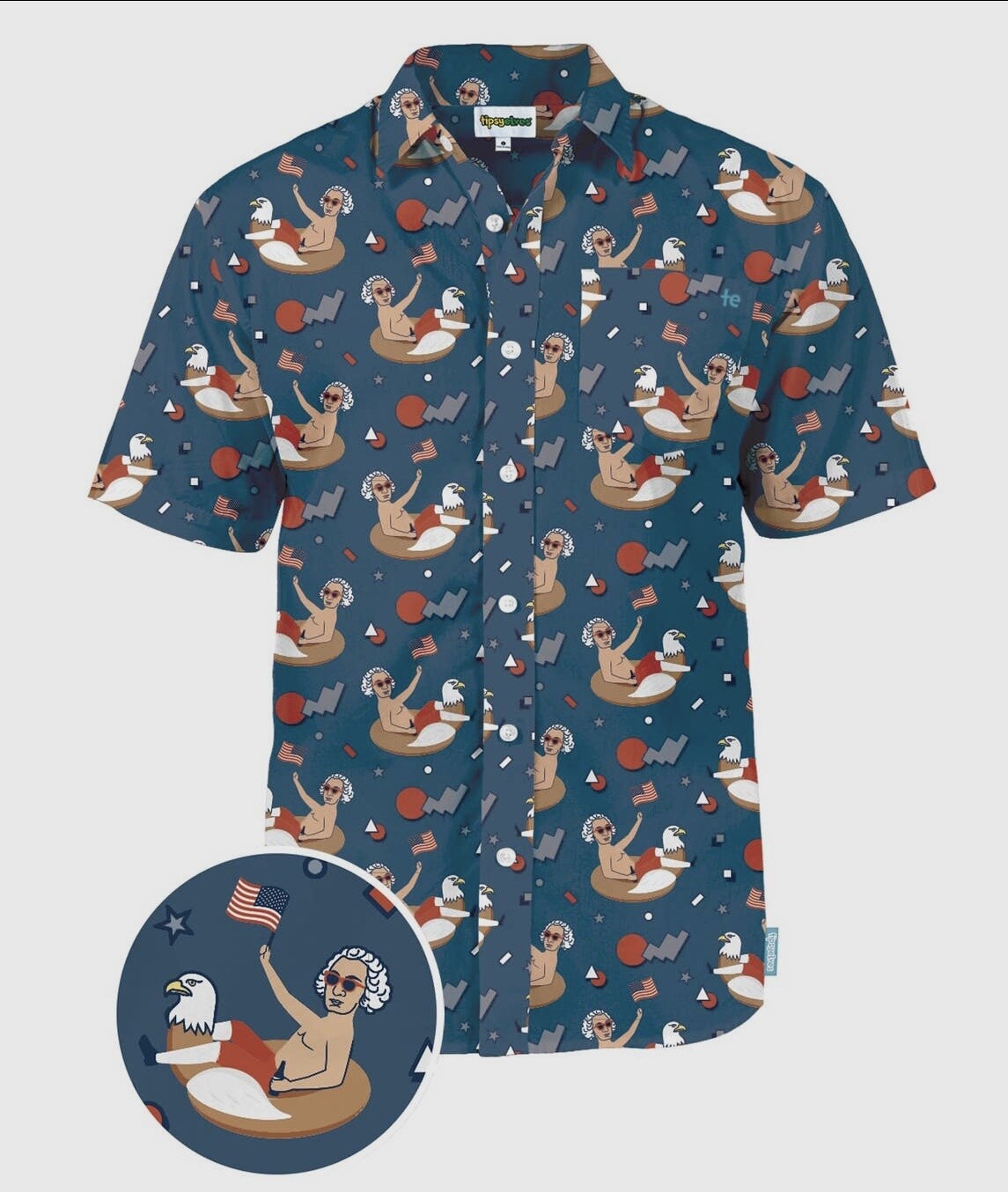 Founding Floater Hawaiian Shirt, Size: M
