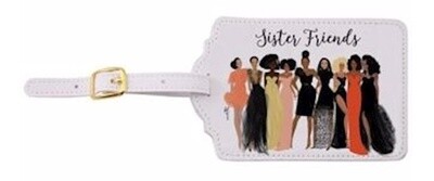 Sister Friends luggage tags