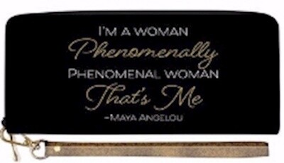 I'm a women phenomenally... wallet