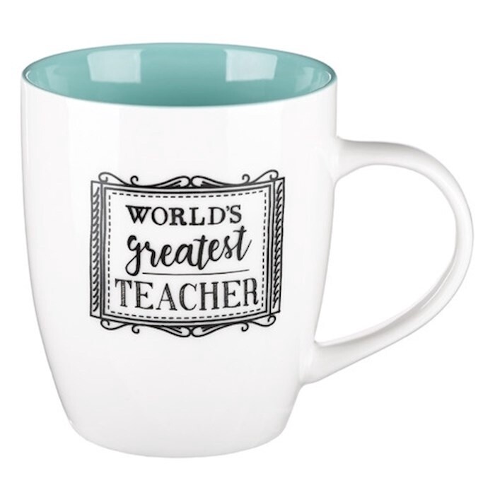 Worlds greatest teacher mug