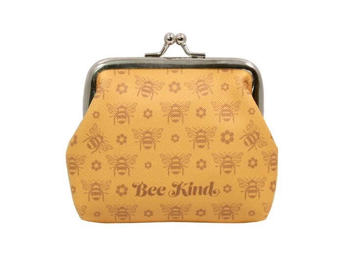 Bee Kind coin purse