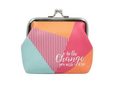 Be the Change ... coin purse
