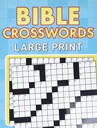 Bible Crosswords Large Print