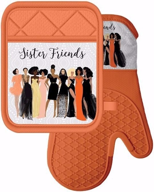 Sister Friends Oven Mitt