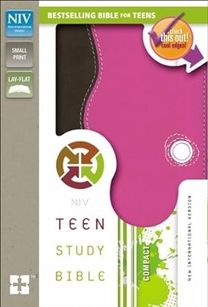 NIV Teen Study Bible pink