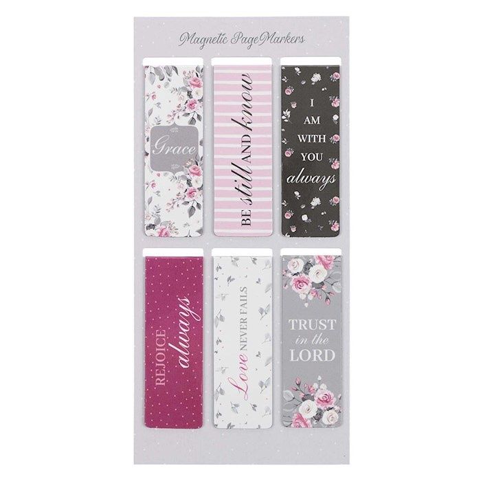 Magnetic Pagemarker Set Roses