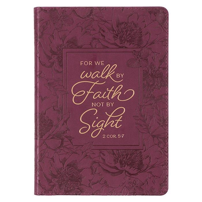 Walk By Faith 2 Cor. 5:7 Journal (Classic Luxleather)