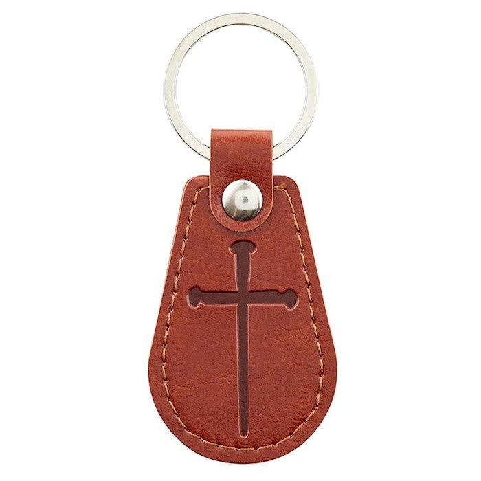 Cross of Nails Keytag / Key chain