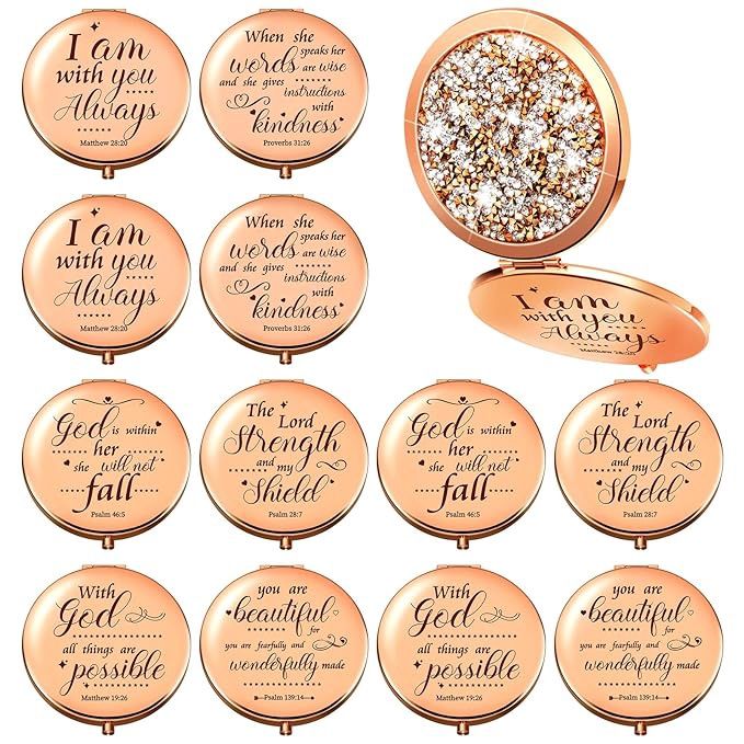 Bible Verse Compact Mirror