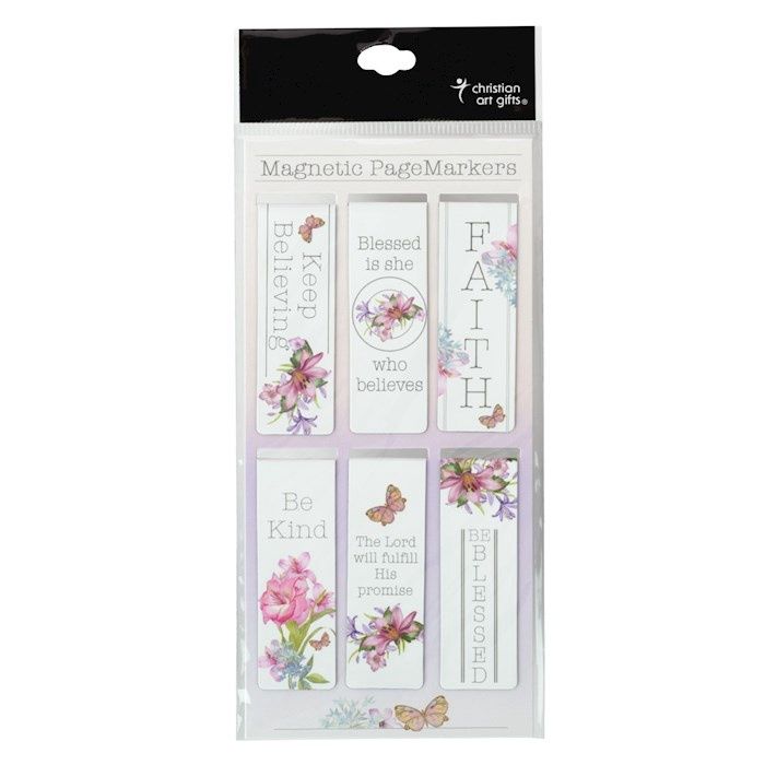 Magnetic Page Marker Keep Believing