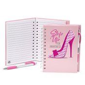 Step Up For Awareness Breast Cancer Notebook/Pen
