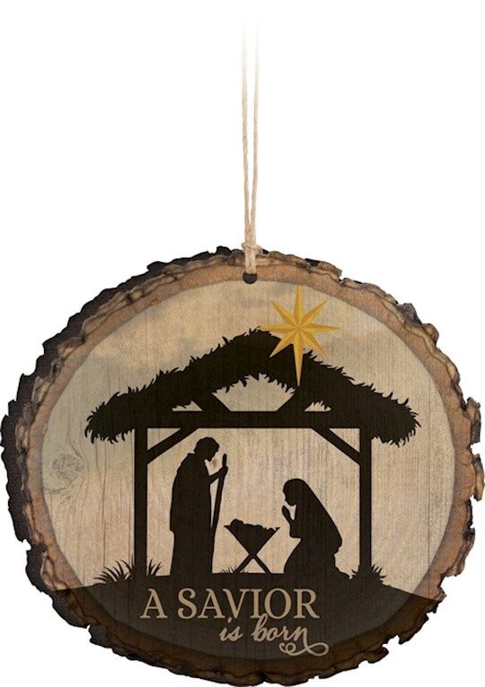 A Savior Is Born Ornament
